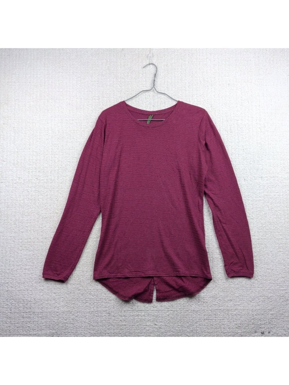 Royal Robbins Hemp Cotton Blend Long Sleeve Shirt Striped Top Wom Sz S Outdoor